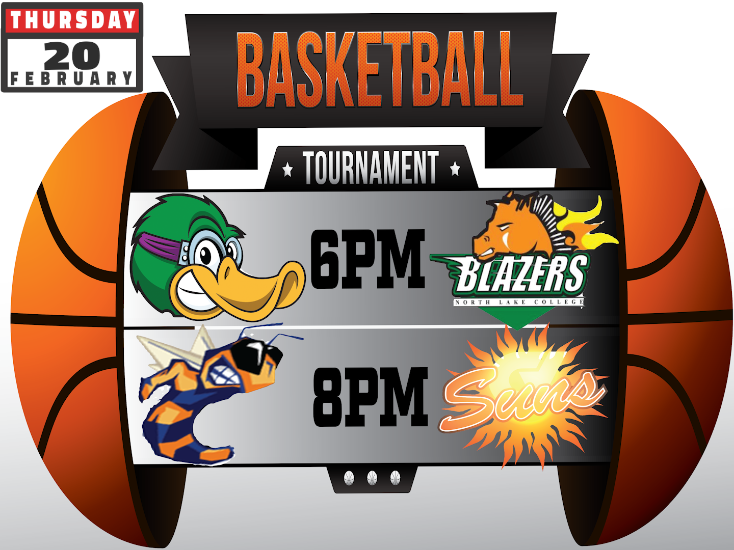 SUNS MEN'S BASKETBALL TEAM PROGRESSES TO DAC SEMI-FINALS! ***SUPPORT THEM BY ATTENDING THE GAME AT EASTFIELD COLLEGE GYM- FEB 20. @ 8PM!***