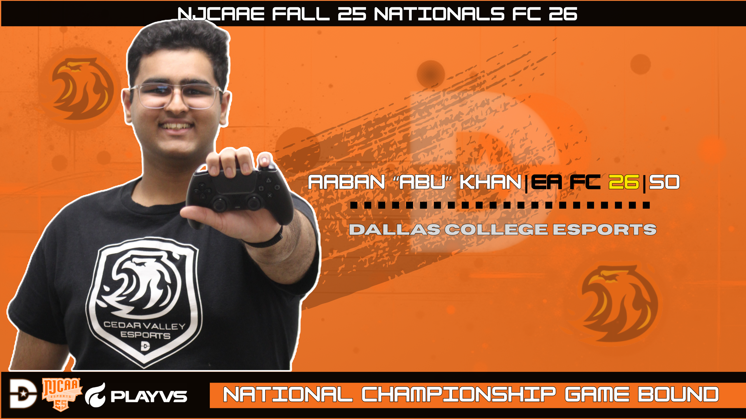 Abu to Play for EA FC 26 National Championship