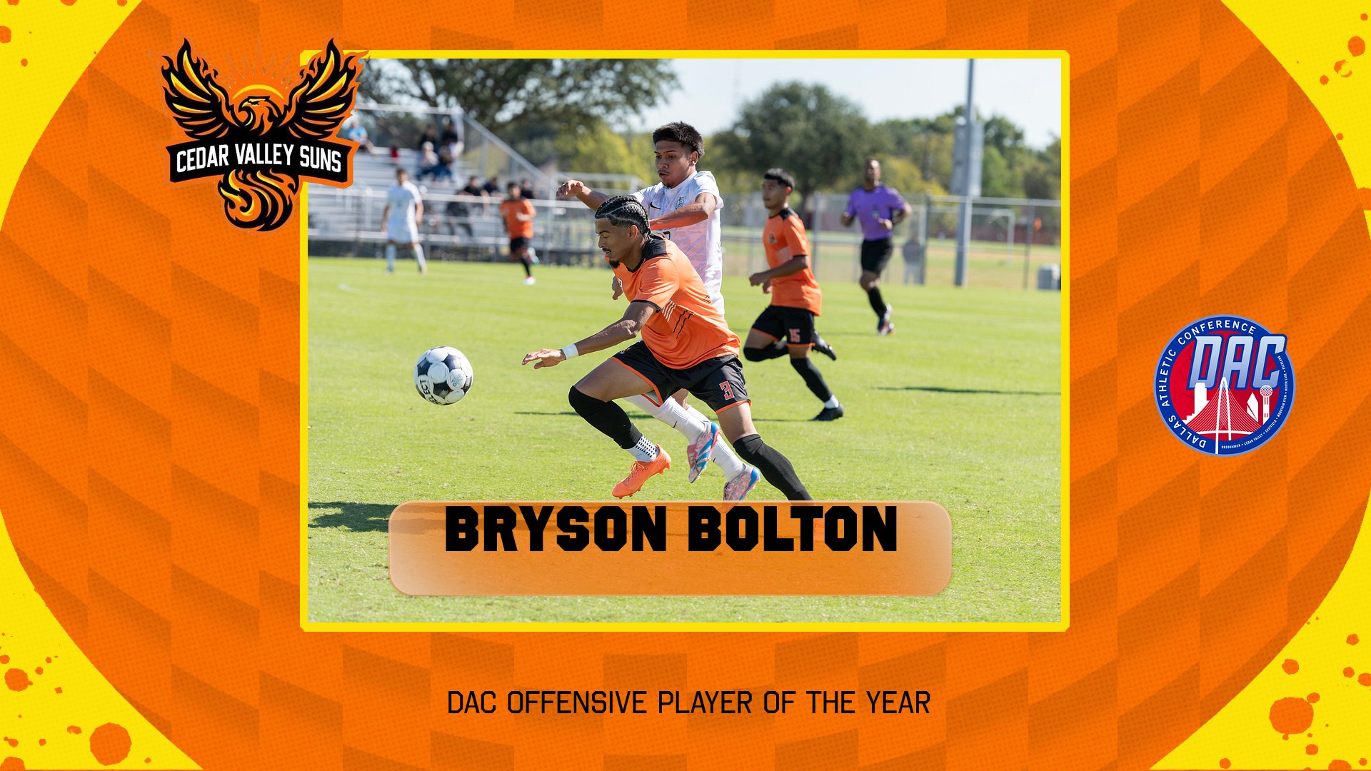Bolton Named DAC Offensive Player of Year