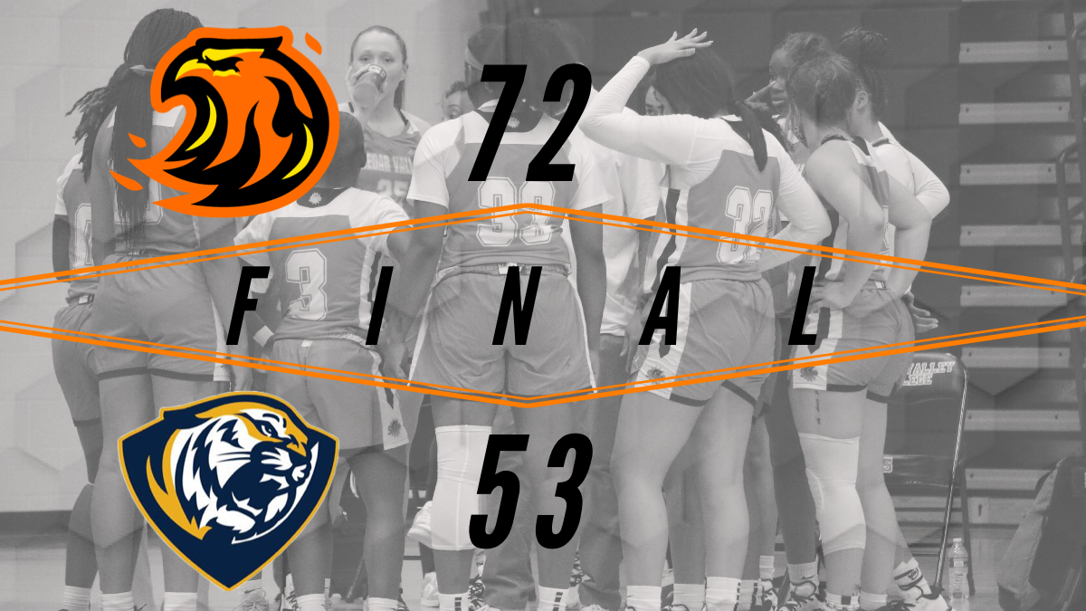 Cedar Valley Suns Defeat ETBU Tigers 72 - 53