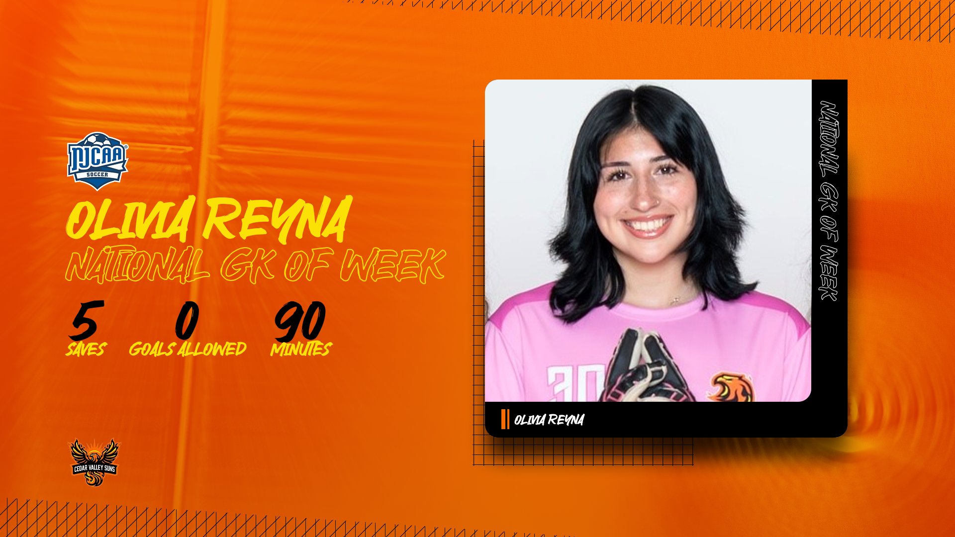 Reyna Named National Goalkeeper of Week