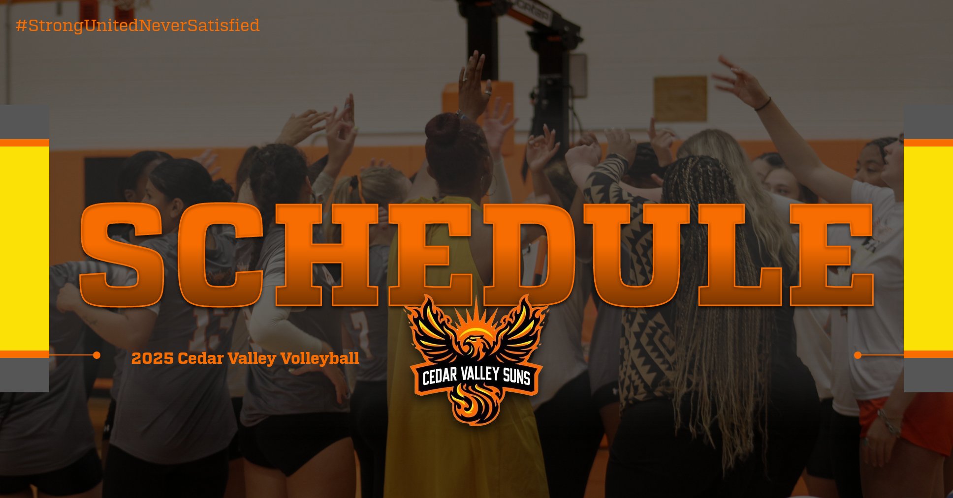 Cedar Valley Volleyball Begins 2025 Season Aug. 22